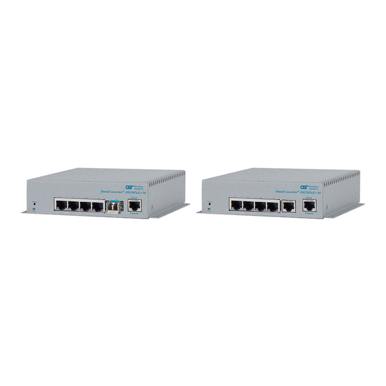 Omnitron Systems OmniConverter 10GMGPoEBT/M User Manual