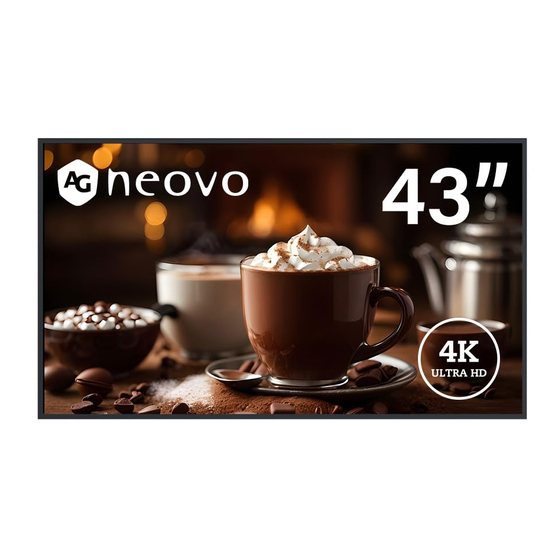 AG Neovo DS4351U User Manual