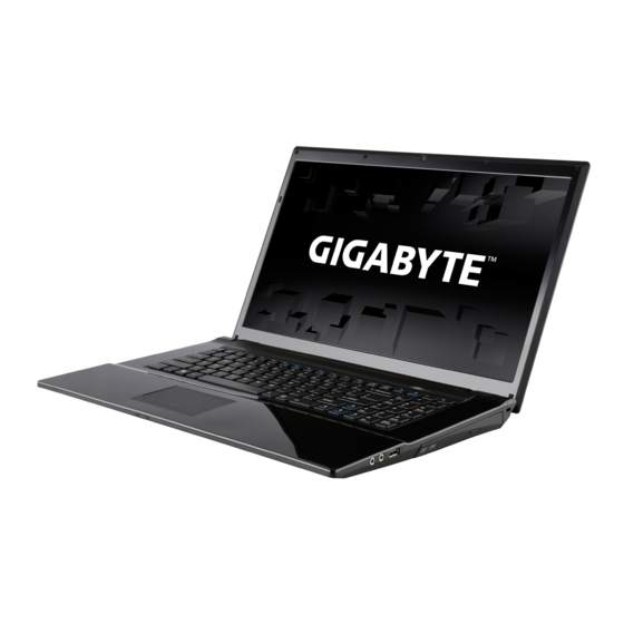 Gigabyte Q1700C Laptop Manuals