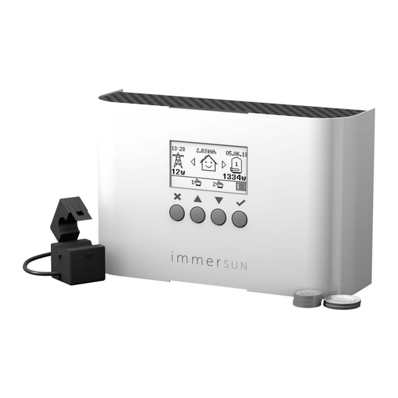 immerSUN automatic power controller Manuals