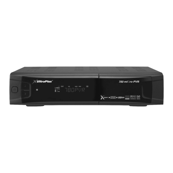 UltraPlus 780 miCro-PVR User Manual