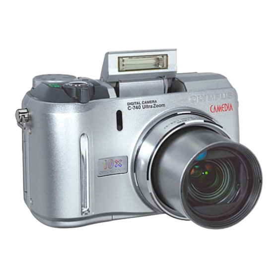 Olympus Camedia C-740 Ultra Zoom Reference Manual
