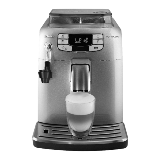 Saeco INTELLIA EVO HD8752 Instructions Manual