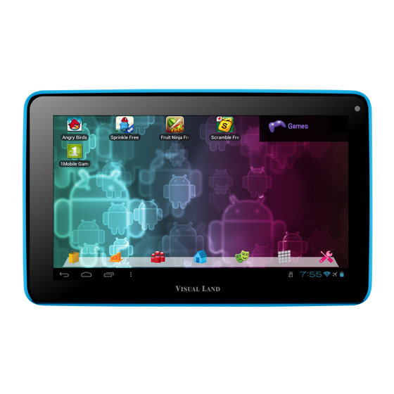 Visual Land PRESTIGE 7 User Manual