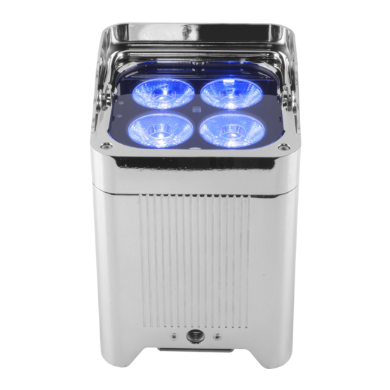 Chauvet Professional WELL Fit Quick Reference Manual