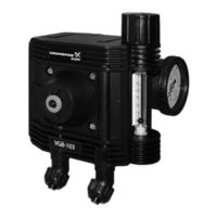 Grundfos Alldos Vaccuperm VGB-103 Installation And Operating Instructions Manual