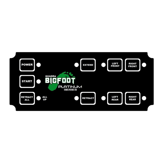 Bigfoot PLATINUM Series Installation & Owner's Manual
