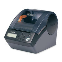 Brother QL 500 - P-Touch B/W Thermal Transfer Printer Software User's Manual
