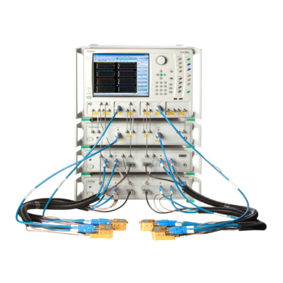 Anritsu ME7838G4 Quick Start Manual