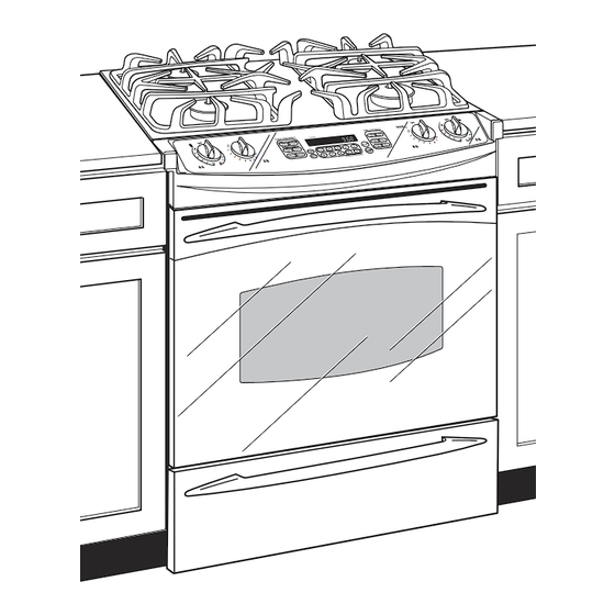 GE Profile J2S968 Dimensions And Installation Information