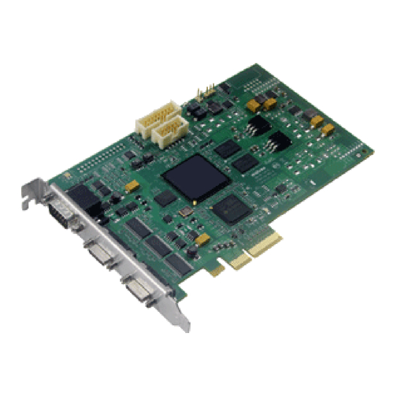 Matrox Solios eV-CL Installation And Hardware Reference