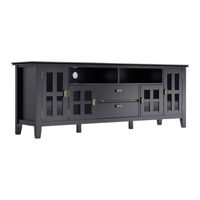 Simpli Home brooklyn+max WyndernHall AXCHOL005-72BL Manual