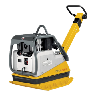 Wacker Neuson DPU 6555He Operator's Manual