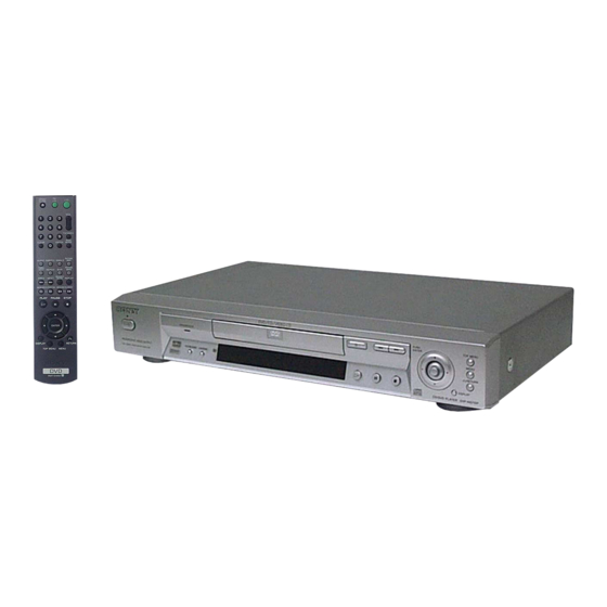 Sony DVP-NS715P Specifications