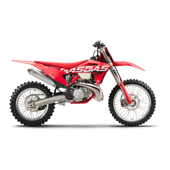 GAS GAS EX 250 2023 Owner's Manual