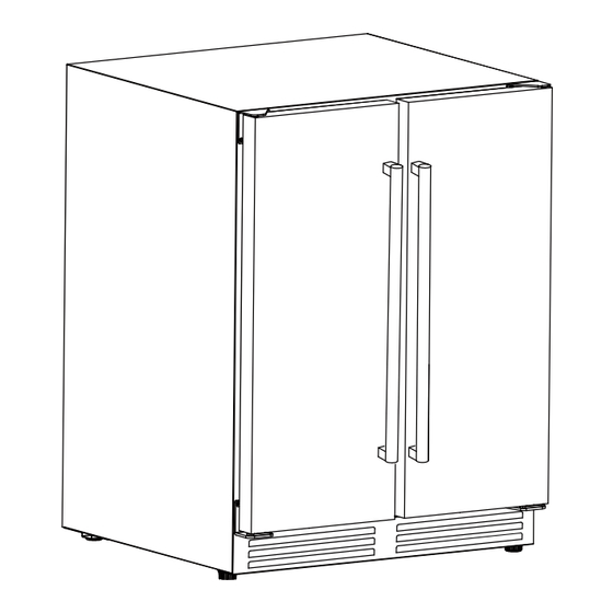 User Manuals: TITTLA KMBR120 Dual-Zone Beverage Cooler