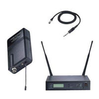 Audio Technica UniPak ATW-1661 Installation And Operation Manual