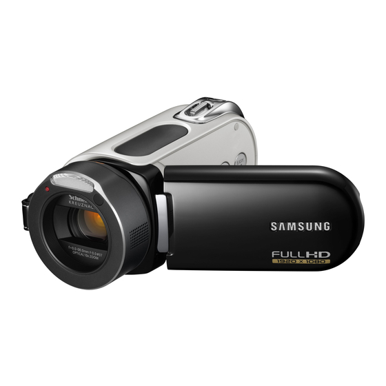 Samsung HMX-H100N Quick Start Manual