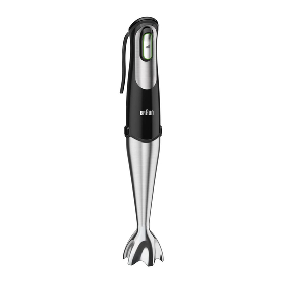 Braun MQ775 Multiquick 7 Instruction Manual