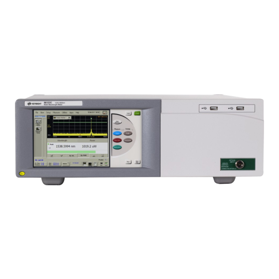 Keysight Technologies 86120D User Manual