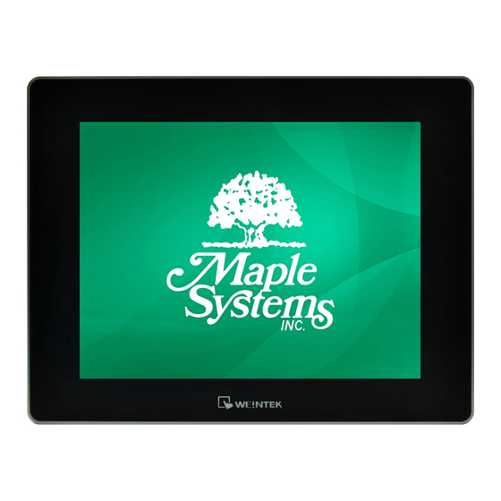 Maple Systems cMT3092X Series Installation Instruction