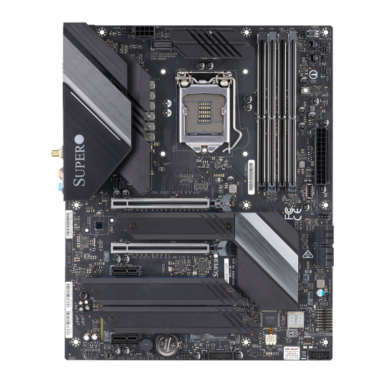 Supermicro SUPERO C9Z590-CG Quick Reference Manual
