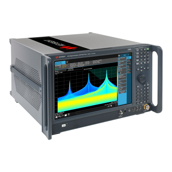 KEYSIGHT TECHNOLOGIES N9040B UXA MANUAL Pdf Download | ManualsLib