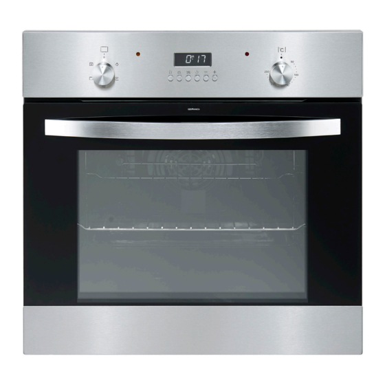 GERMANICA GEO650AU60 Electric Oven Manuals