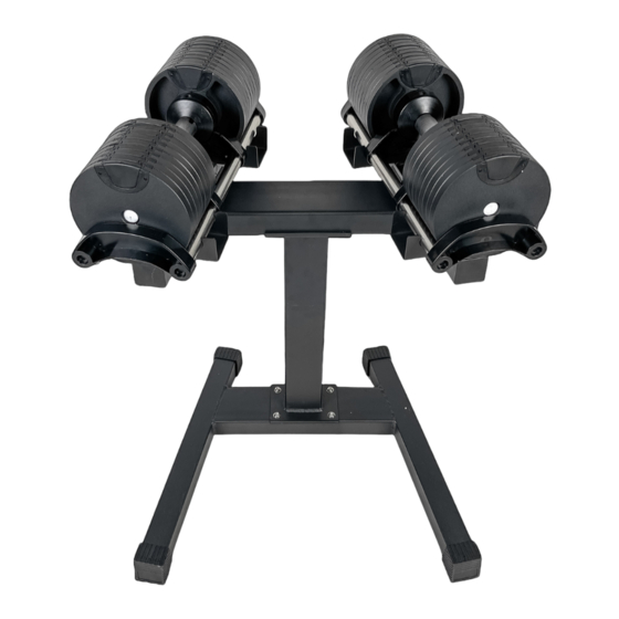 BETTER BODY TWIST DUMBBELL RACK Owner's Manual