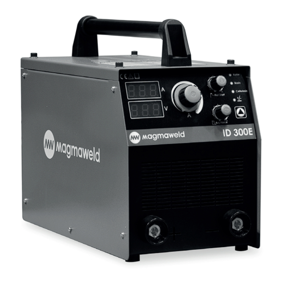 User Manuals: Magmaweld ID 300 E Arc Welding Machine