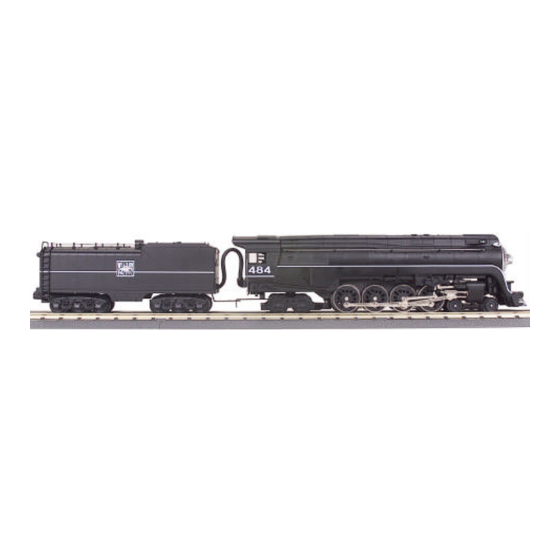 Rail King GS-2 STEAM ENGINE Operating Instructions Manual