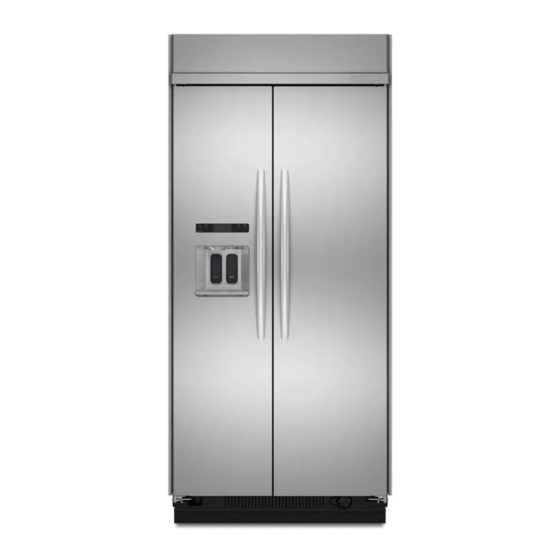 KitchenAid KSSC36FMS00 Use & Care Manual