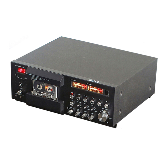 TANDBERG TCD 3014 Operating Instructions Manual