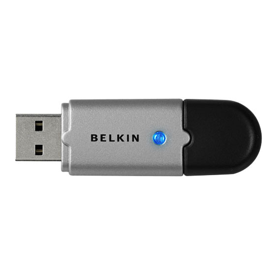 Belkin F8T012 Quick Installation Manual