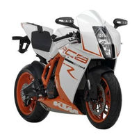 KTM 1190 RC8 R USA Owner's Manual