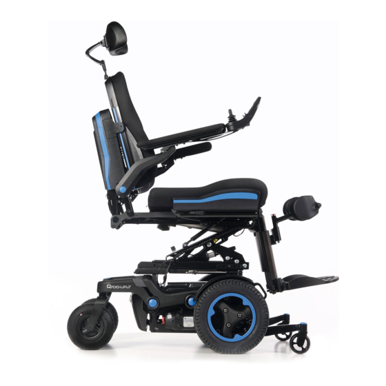 Sunrise Medical Quickie Q700-UP M Instructions For Use Manual
