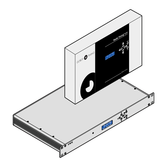 Gorgy Timing RADIO TIMING GTC User Manual