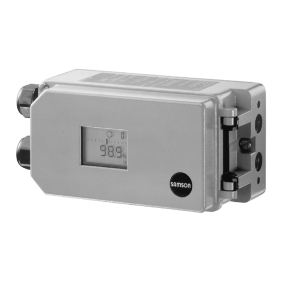 Samson 3730 Series Mounting And Operating Instructions