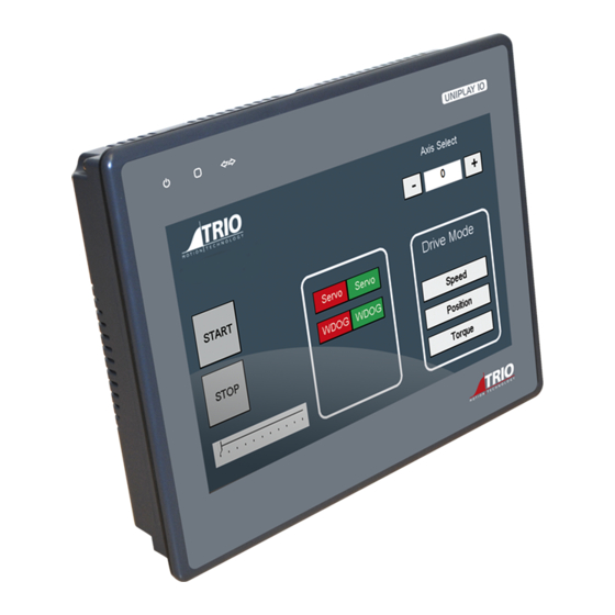 Trio UNIPLAY 7 Quick Connection Manual