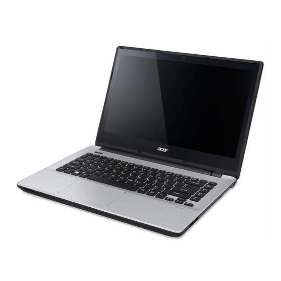 Acer Aspire V 14 Series 2-in-1 Laptop Manuals