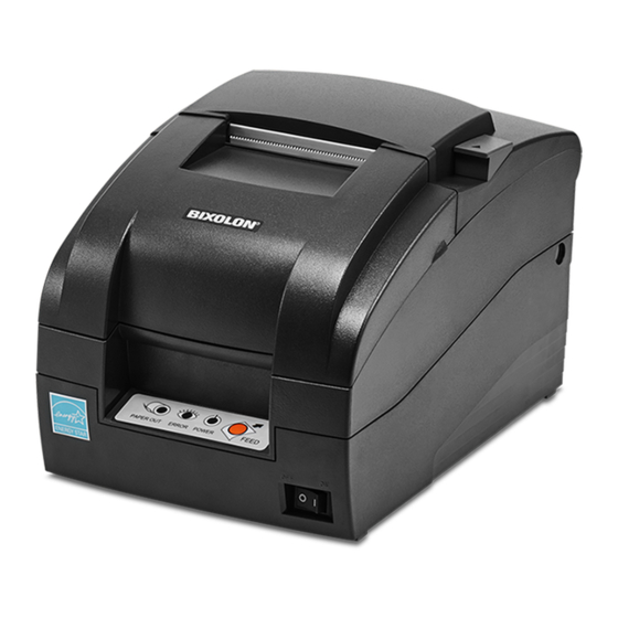 BIXOLON SRP-275III Installation Manual