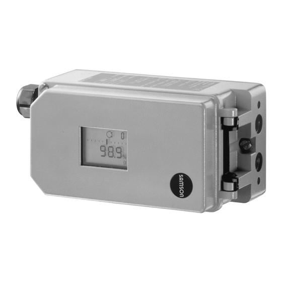 Samson 3730 Series Mounting And Operating Instructions