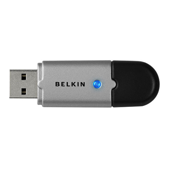 Belkin F8T012 - User Manual