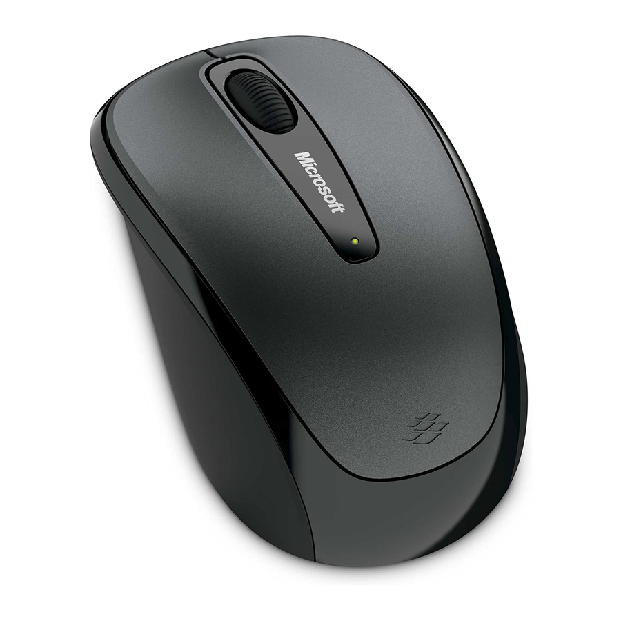 Microsoft Mouse Start Here Manual