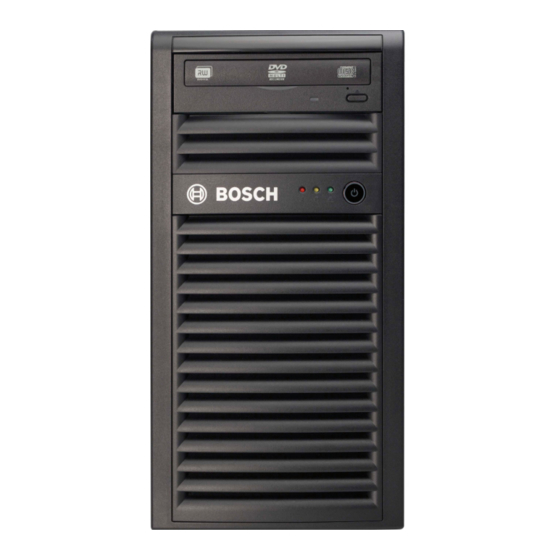 Bosch BRS Tower Manuals