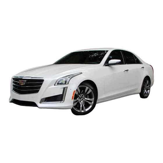 Cadillac CTS 2015 Owner's Manual