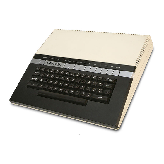 Atari 1200 XL Owner's Manual