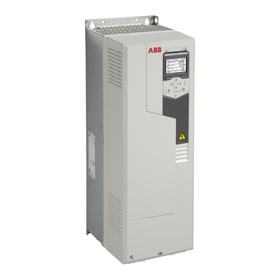 ABB ACS580-01 Quick Installation And Start-Up Manual