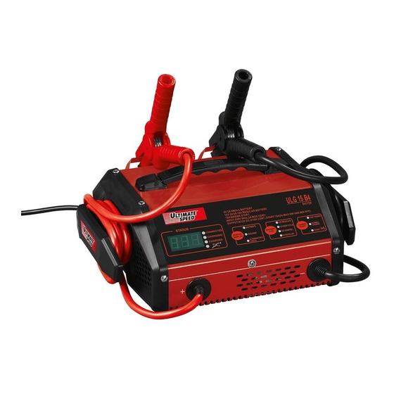 ULTIMATE SPEED ULG 15 B4 Operation And Safety Notes