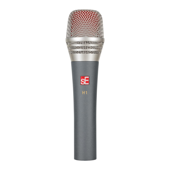 SE Electronics H1 User Manual